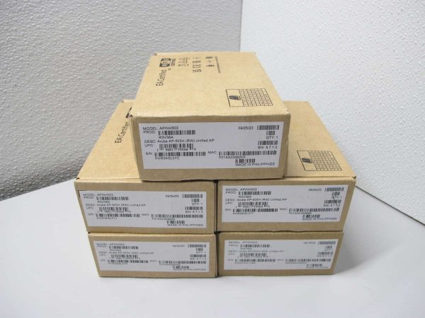 Lot of 5 - Aruba AP-503H (RW) Unified AP